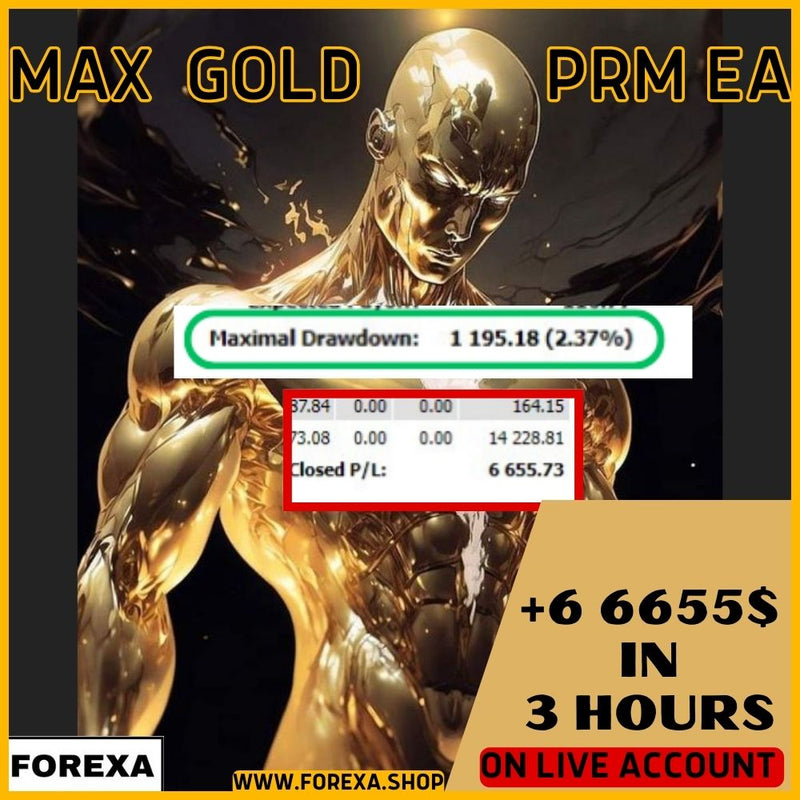 Max gold  Scalper  ea Ultra Profitable  FX EA Forex MT4 Expert Advisor 2023