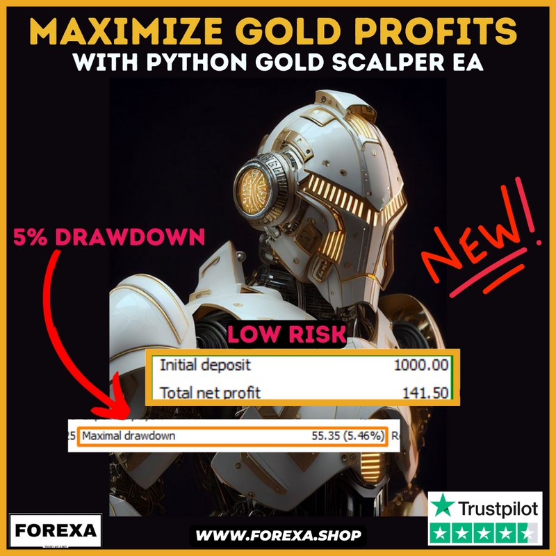 Unstoppable Python gold Scalper EA - MT4 FOREX EXPERT ADVISOR 2023