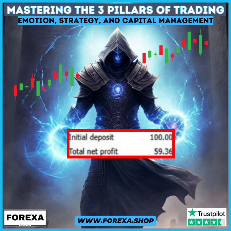 Mastering the Three Pillars of Trading: Emotion, Strategy, and Capital Management