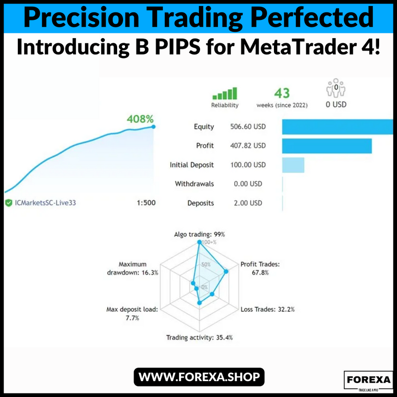 Precision Trading Perfected: Introducing B PIPS for MetaTrader 4!