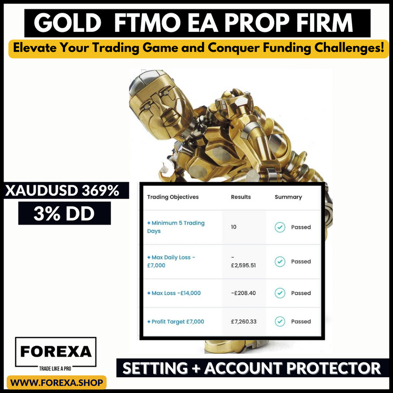 GOLD FTMO EA Prop Firm: Elevate Your Trading Game and Conquer Funding Challenges!