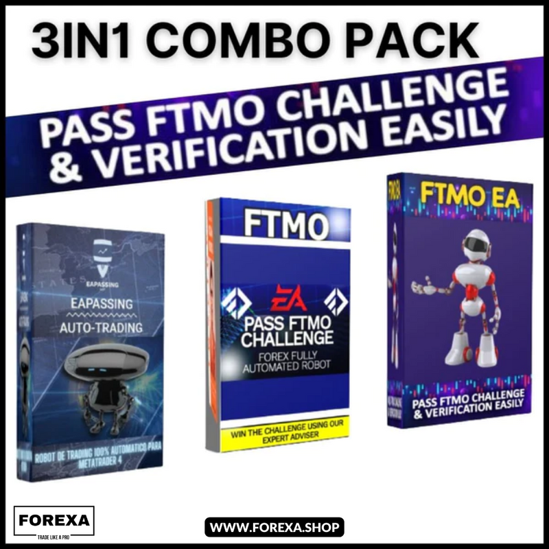 Best Profitable Prop-Firm EA MT4 3in1 Combo Pack
