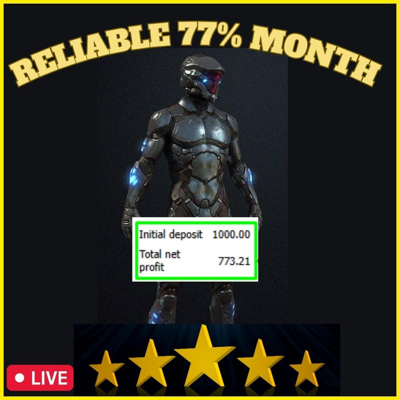 Excellent Robot for XAUUSD (Gold) EA +77%/Month/ MT4 Forex Expert Advisor-LiveTrades - forexa robot