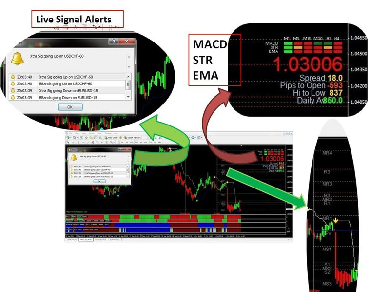 forex crypto gold oil 90%+ accurate indicators templates currency trading system - forexa robot